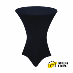 fekete spandex huzat könyöklőre